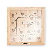 GIOCO DEL LABIRINTO IN LEGNO
